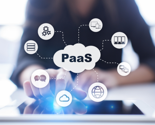 Paas,,Platform,As,A,Service.,Internet,And,Networking,Concept.